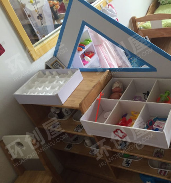 幼儿园角色游戏眼科小医院图片