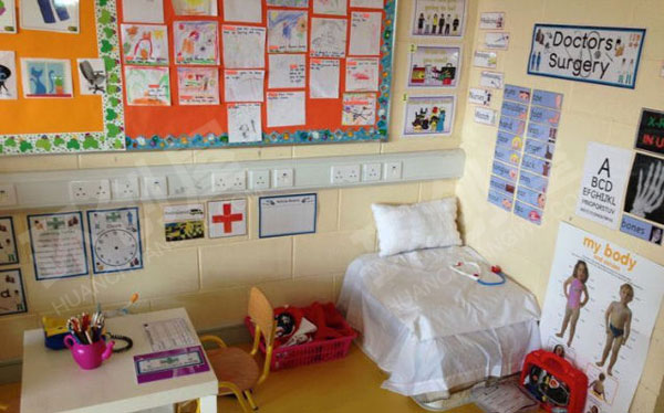 幼儿园角色游戏小医院主题图片