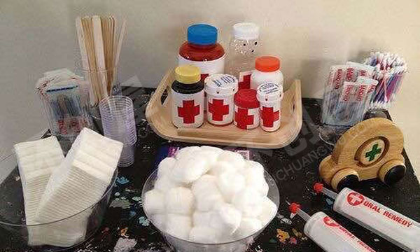 幼儿园角色游戏小医院主题图片