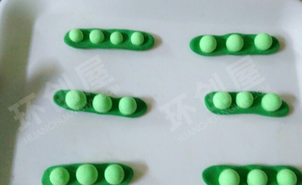 幼儿园手工黏土角色游戏美味食物图片