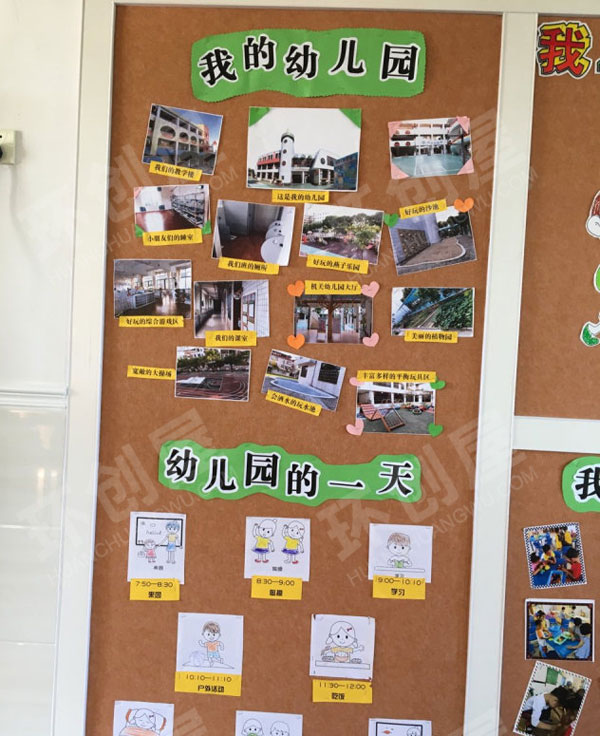 幼儿园我上幼儿园啦环创主题墙图片