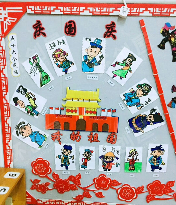 幼儿园传统文化我知道主题墙图片
