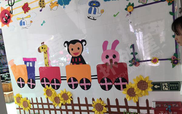 幼儿园欢迎小朋友挂饰图片