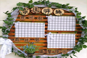幼儿园清新淡雅的ins风家园联系栏图片5张