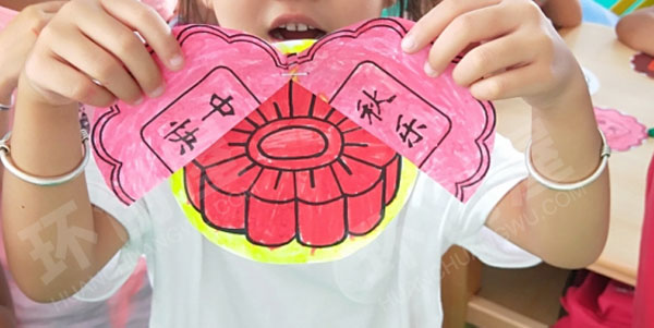 幼儿园美工区中秋节手工图片