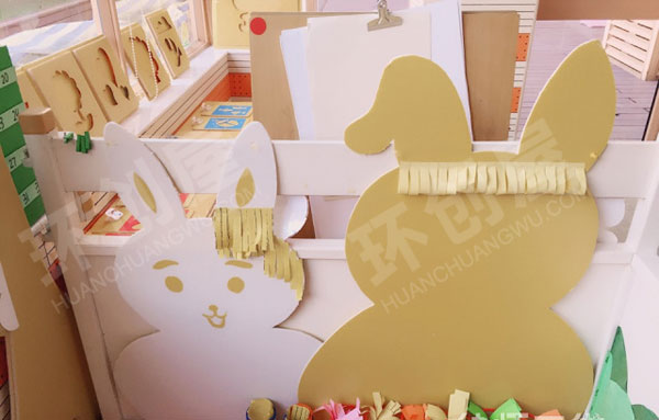 幼儿园美工区撕纸贴画手工小动物图片
