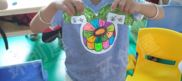 幼儿园美工区中秋节手工图片