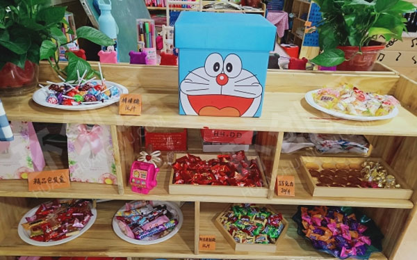 幼儿园角色游戏糖果甜点店图片