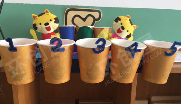 幼儿园益智区自制教具小猫钓鱼图片