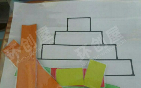 幼儿园益智区自制环创玩具图片