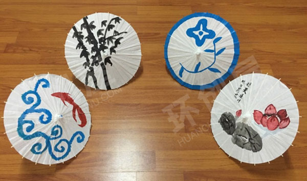 幼儿园创新雨伞画吊饰图片