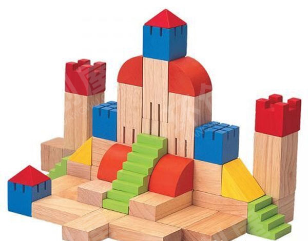 幼儿园建构区创意积木搭建图片