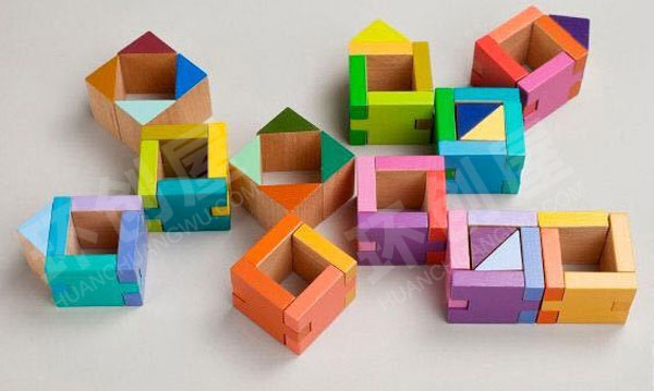 幼儿园建构区创意积木搭建图片