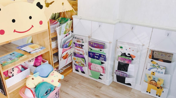幼儿园森系小清新阅读区图片