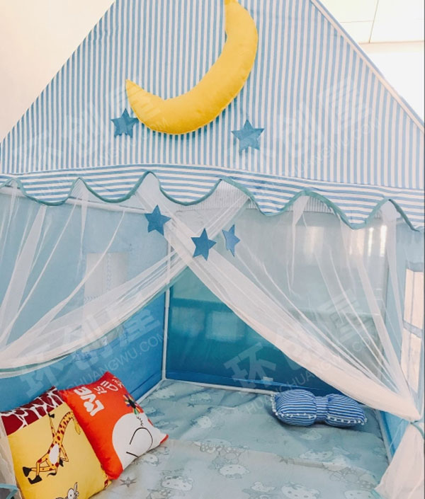 幼儿园森系小清新阅读区图片