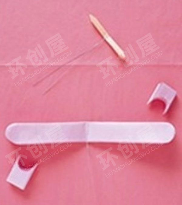 幼儿园美工区折一朵粉色的纸花图片