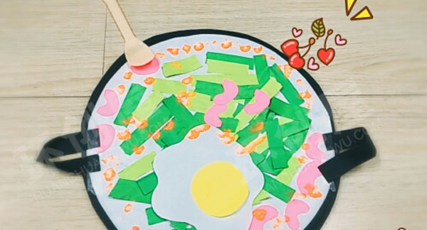 幼儿园美工区创意美术意大利面图片
