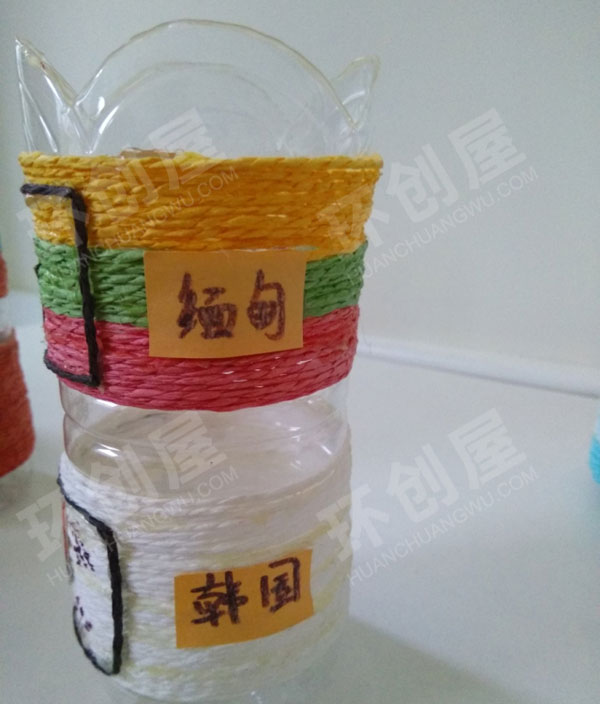 幼儿园科学区国旗的创意认知法图片