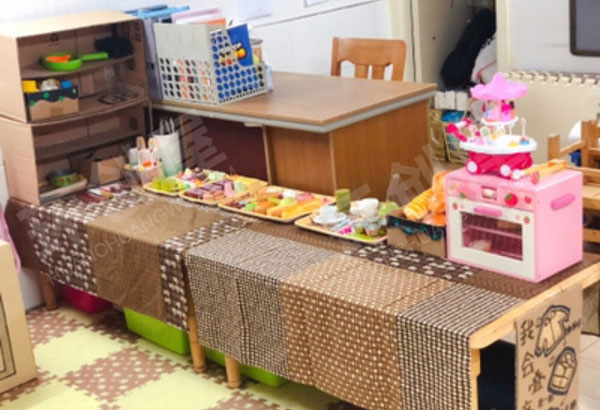 幼儿园角色游戏三只熊的家图片