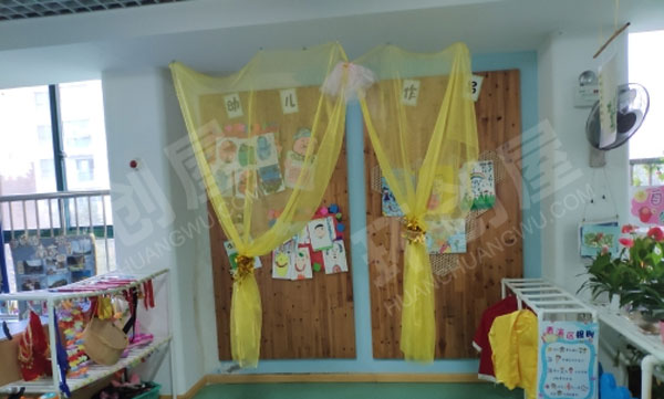 幼儿园环创表演区小舞台图片