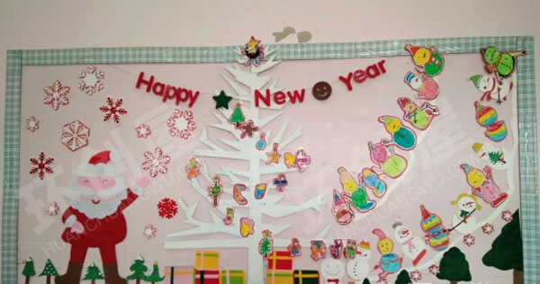 幼儿园庆圣诞迎元旦挂饰图片