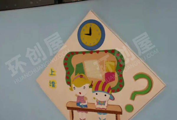 幼儿园走廊墙面环创时间都去哪了图片