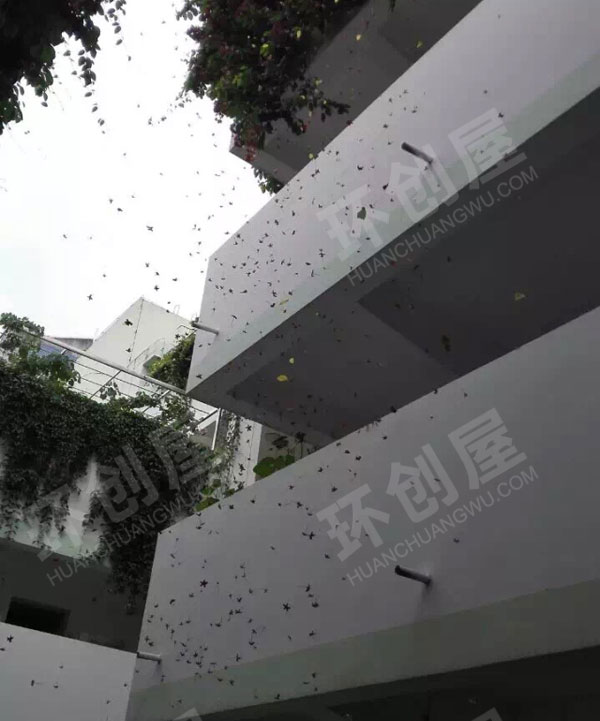 幼儿园户外环创花草创意图片
