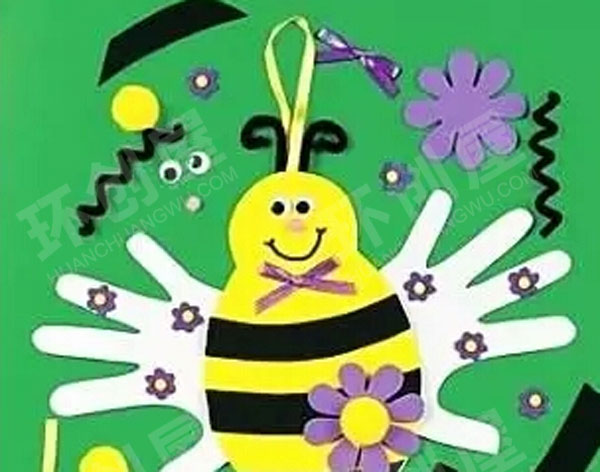 幼儿园美工区我有一双小小手创意图片
