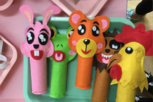 幼儿园益智区区角材料不织布玩教具图片9张