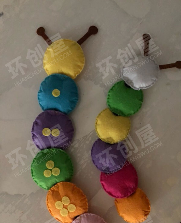 幼儿园益智区自制不织布环保玩教具图片