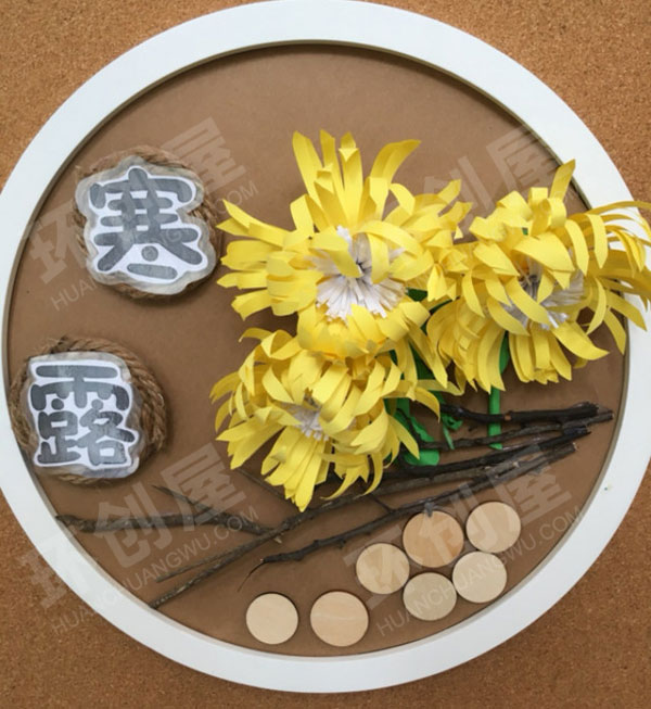 幼儿园二十四节气手工吊饰图片