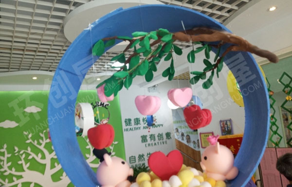 幼儿园自制超轻粘土卡通吊饰图片