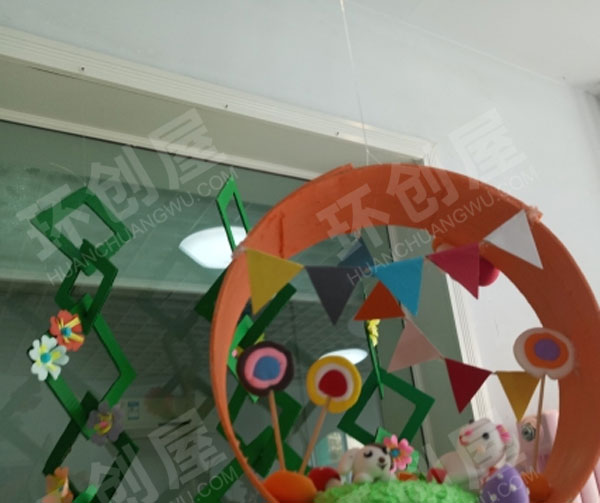 幼儿园自制超轻粘土卡通吊饰图片
