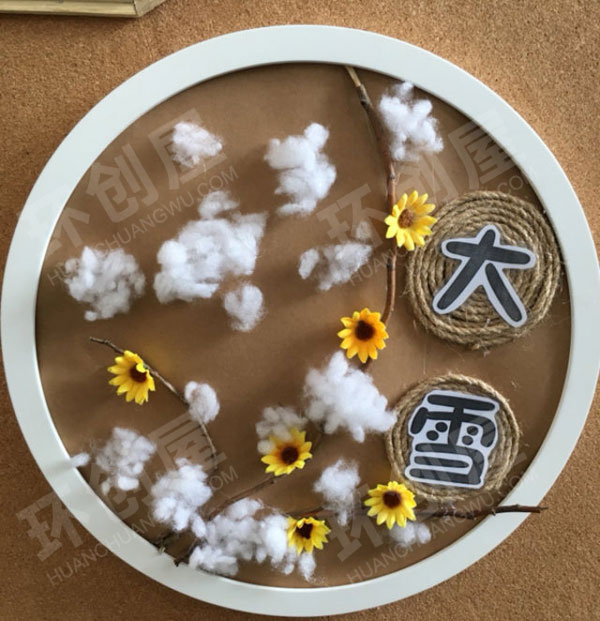 幼儿园二十四节气手工吊饰图片