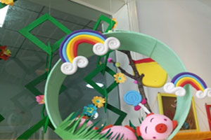 幼儿园自制超轻粘土卡通吊饰图片9张