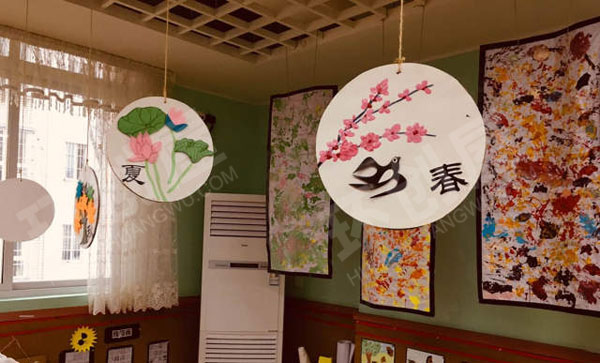 幼儿园废物利用手工中国风国学风吊饰图片