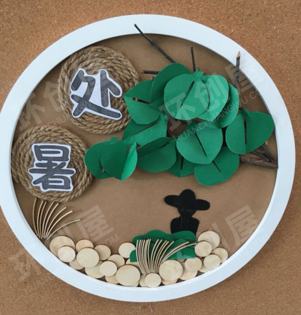幼儿园二十四节气手工吊饰图片