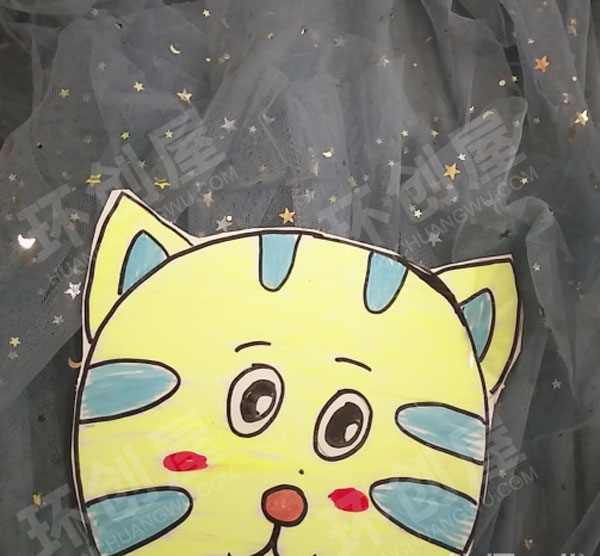 幼儿园自制卡通动物挂饰图片