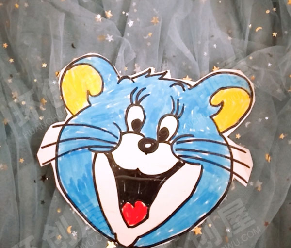 幼儿园自制卡通动物挂饰图片