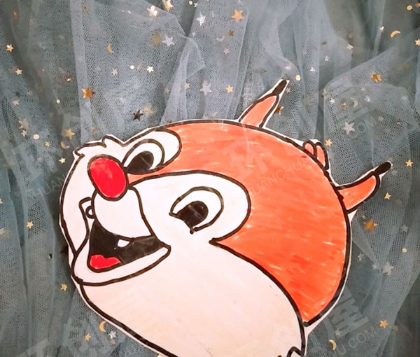 幼儿园自制卡通动物挂饰图片