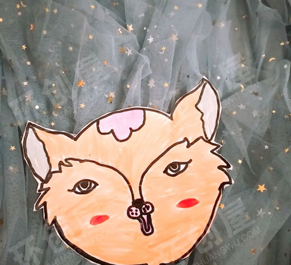 幼儿园自制卡通动物挂饰图片