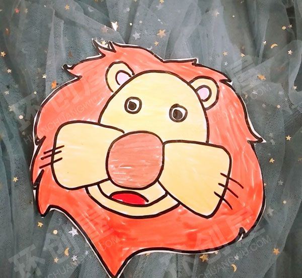 幼儿园自制卡通动物挂饰图片