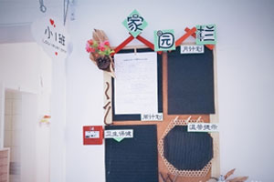 幼儿园自然材料树枝家园联系栏图片