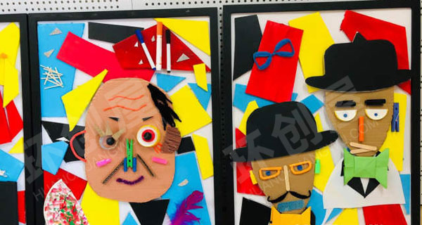 幼儿园手工作品航空航天人物介绍作品展示图片