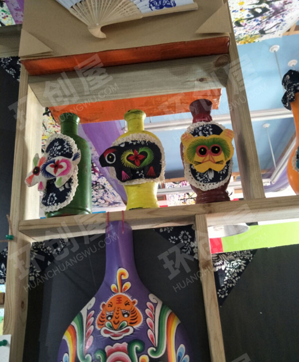 幼儿园手工绘画作品展示图片