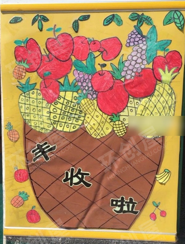 幼儿园美工区秋天主题各种作品图片