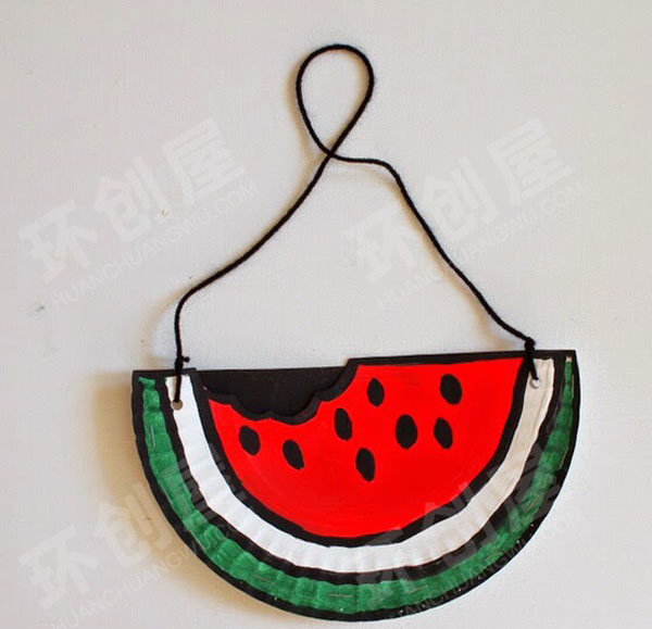 幼儿园美工区纸碟面具袋子图片