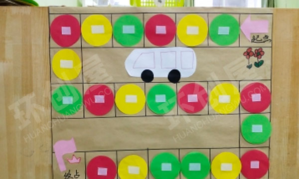 幼儿园科学区墙面触摸科学游戏图片