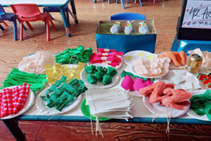 幼儿园角色游戏蜜蜂烧烤吧图片5张