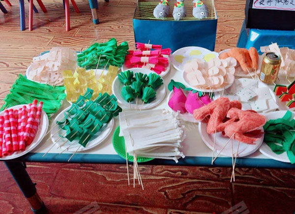 幼儿园角色游戏蜜蜂烧烤吧图片
